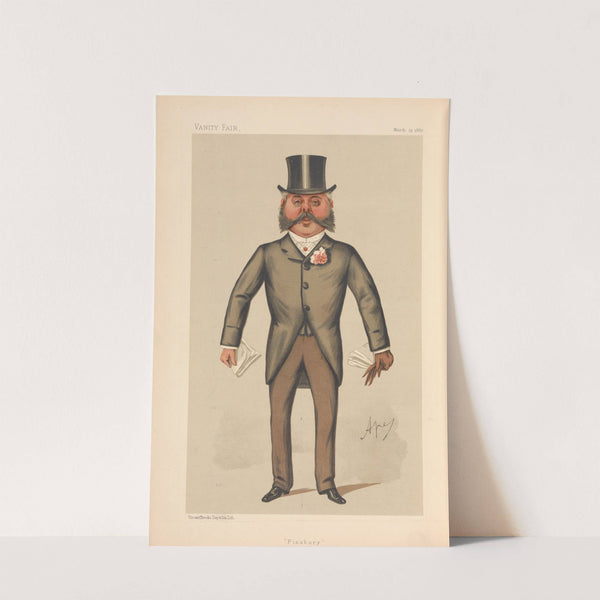 Politicians – ‘Finsbury’. Colonel Francis Duncan. March 19, 1887 (1887) by Carlo Pellegrini