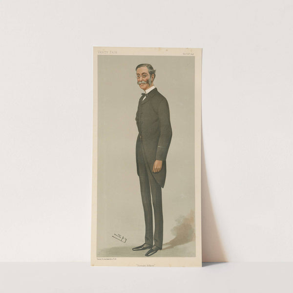 Politicians – ‘Foreign Affairs’. Sir Thomas Henry Sanderson. 10 November 1898 (1898) by Leslie Matthew Ward