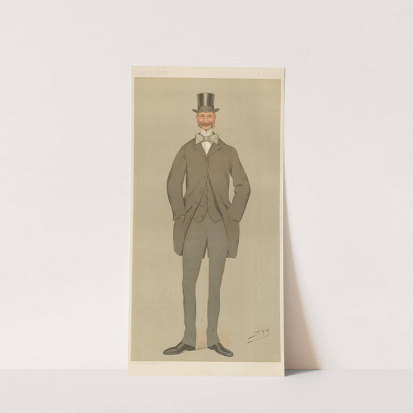 Politicians – ‘Fred’. The Hon. Frederic Morgan. 2 November 1893 (1893) by Leslie Matthew Ward