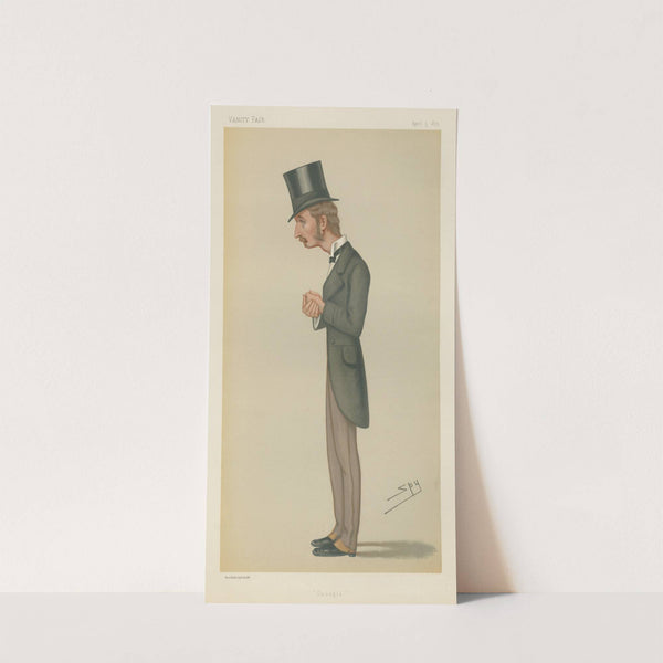 Politicians – ‘Georgie’. The Rt. Hon. Lord George Francis Hamilton. April 5, 1879 (1879) by Leslie Matthew Ward