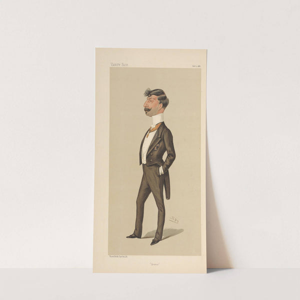 Politicians – ‘Greece’. M. John Gennadius (H.E. The Greek Minister). February 11, 1888 (1888) by Leslie Matthew Ward