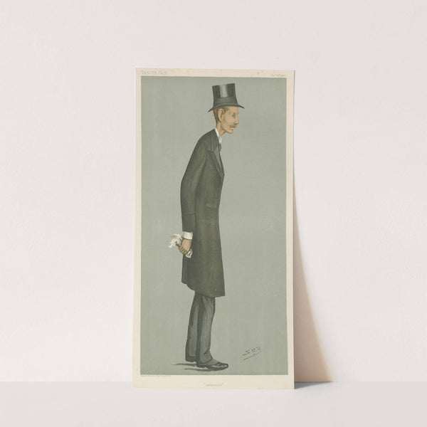 Politicians – ‘Greenwich’. Lord Hugh Cecil. October 18, 1900 (1900) by Leslie Matthew Ward