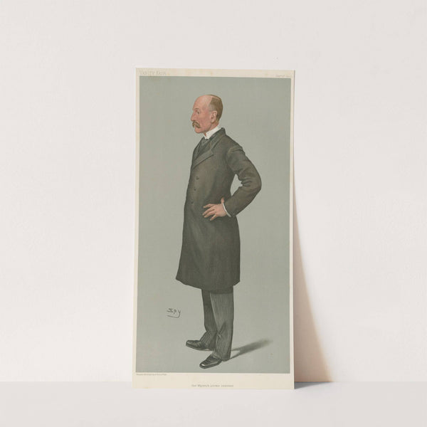 Politicians – ‘Her majesty’s private secretary’. Colonel Sir Arthur John Brigge. September 6, 1900 (1900) by Leslie Matthew Ward