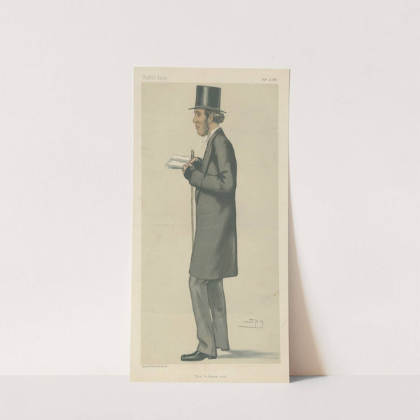 Politicians – ‘His father’s son’. Mr. W. Henry Gladstone. February 11, 1882 (1882) by Leslie Matthew Ward