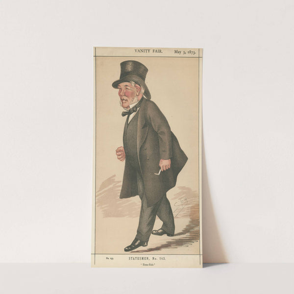 Politicians – ‘Home-Rule’. Mr. Isaac Butt. May 3, 1873 (1873) by Leslie Matthew Ward