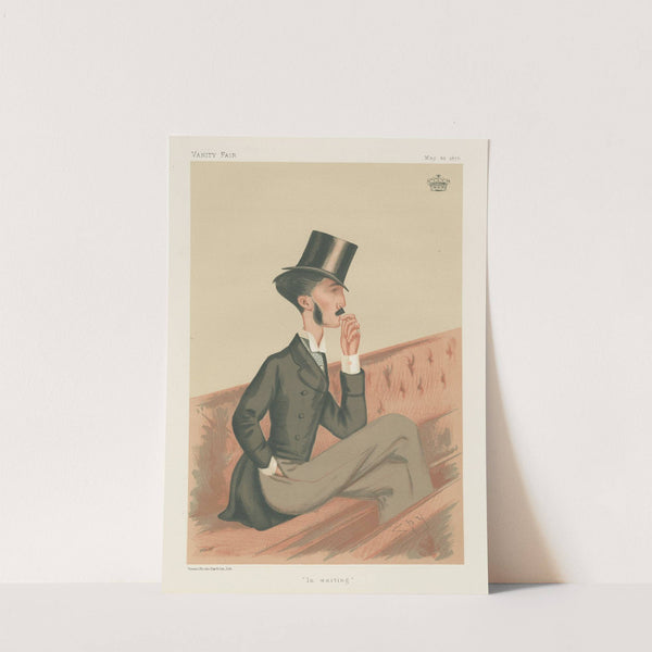 Politicians – ‘In waiting.’ The earl of Roden. 20 May 1876 (1876) by Leslie Matthew Ward