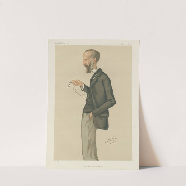 Politicians – ‘Indian authority’. Sir George Campbell. Sept 21, 1878 (1878) by Leslie Matthew Ward