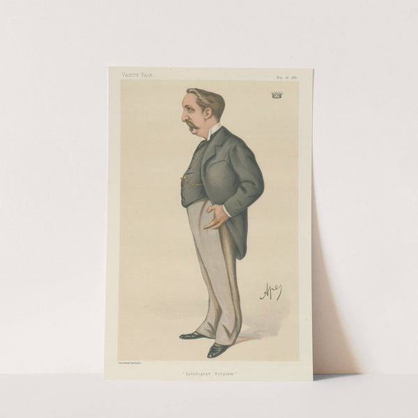 Politicians – ‘Intelligent Toryism’. Baron Henry De Worms. May 22, 1880 (1880) by Carlo Pellegrini