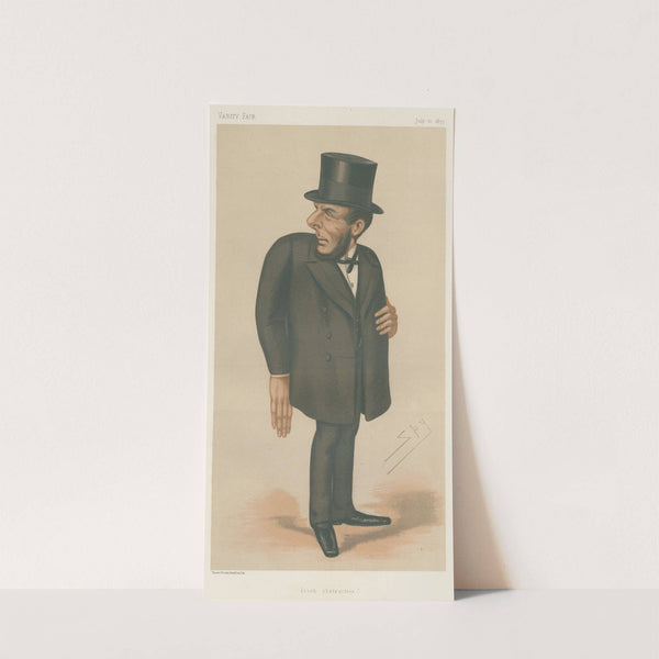 Politicians – ‘Irish obstruction’. Mr. Joseph Gillis Biggar. July 21, 1877 (1877) by Leslie Matthew Ward