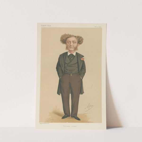 Politicians – ‘Leicester Square’. Mr. Albert Grant. February 21, 1874 (1874) by Carlo Pellegrini