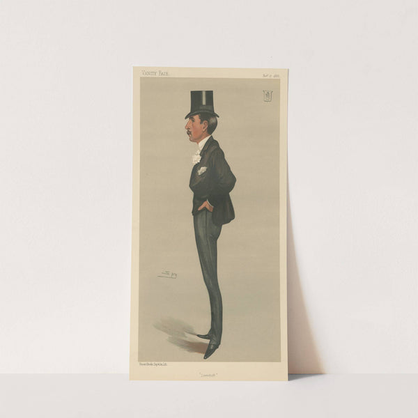 Politicians – ‘Lowestoft’. Sir Savile Briton Crossly. November 17, 1888 (1888) by Leslie Matthew Ward