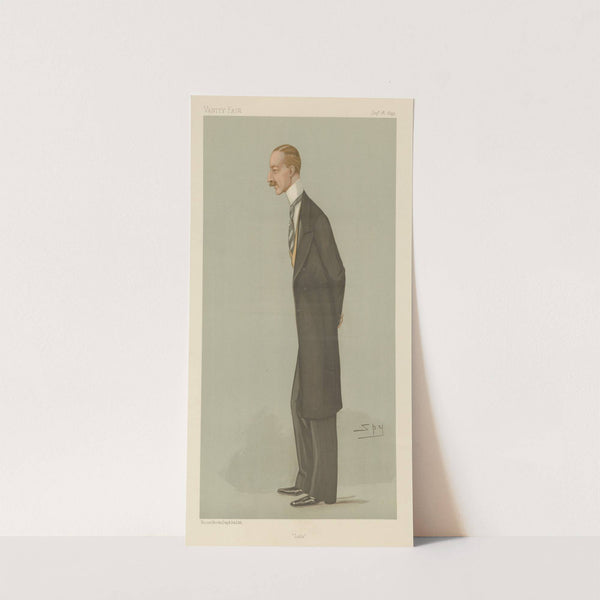 Politicians – ‘Lulu’. Lewis Vernon Harcourt. September 26, 1895 (1895) by Leslie Matthew Ward