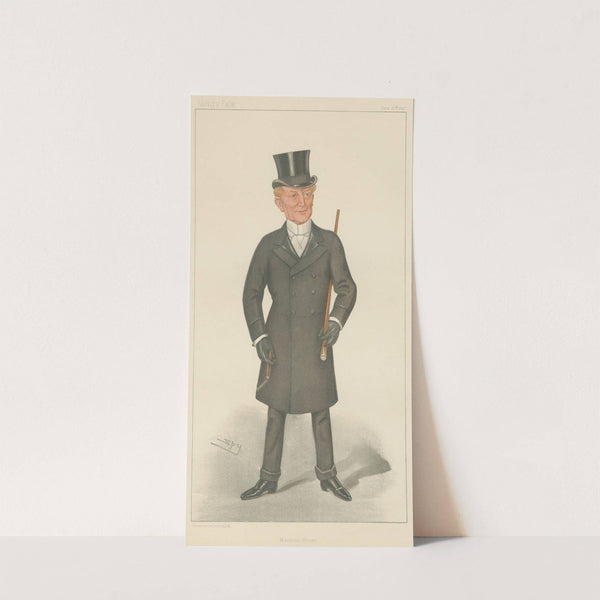 Politicians – ‘Mansion House’. The Rt. Hon. George Faudel Phillips’. 10 June 1897 (1897) by Leslie Matthew Ward