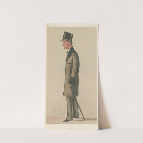 Politicians – ‘Montrose’. The Rt. Hon. William Edward Baxter. April 25, 1885 (1885) by Leslie Matthew Ward