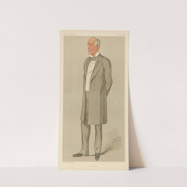 Politicians – ‘Mr. Speaker’. The Rt. Hon. William Court Gully. September 17, 1896 (1896) by Leslie Matthew Ward