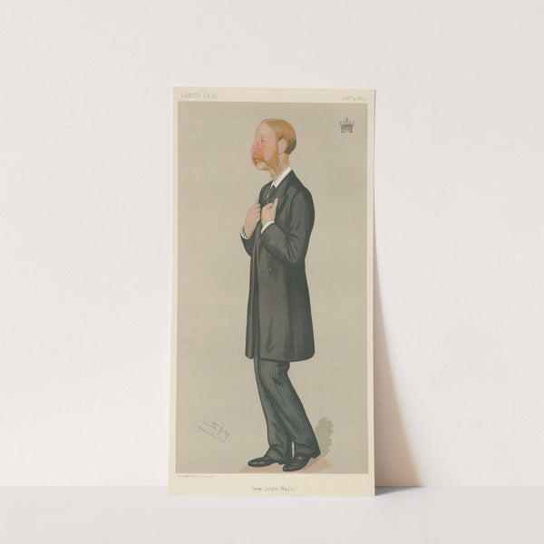 Politicians – ‘New South Wales’. The Rt. Hon. the Earl of Jersey 11 October 1890 (1890) by Leslie Matthew Ward