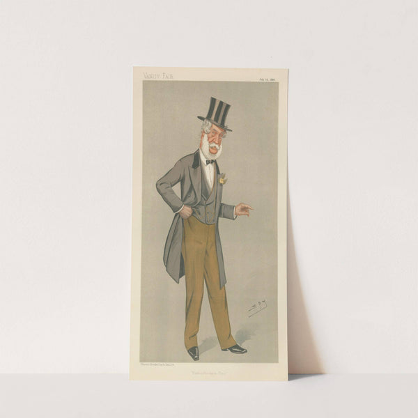 Politicians – ‘Newcastle-upon-Tyne’. Mr. Charles Frederick Hamond. July 13, 1893 (1893) by Leslie Matthew Ward