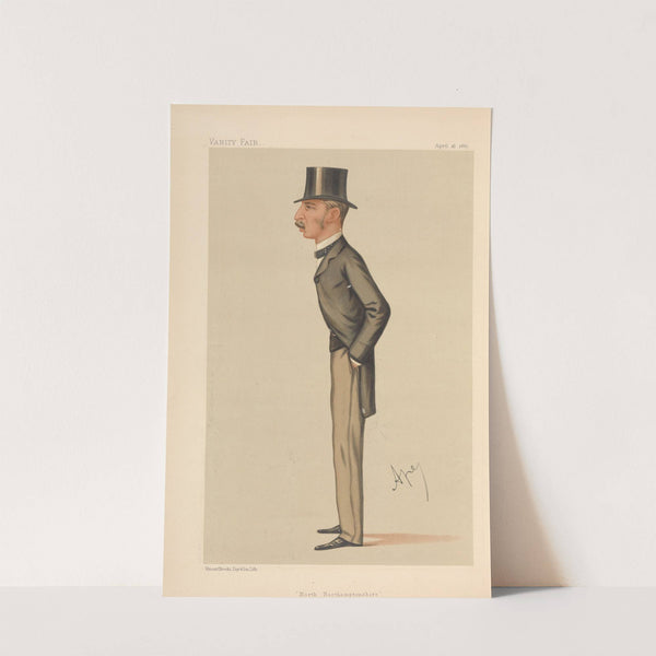 Politicians – North Northamptonshire’. Lord Burghley. April 16, 1887 (1887) by Carlo Pellegrini