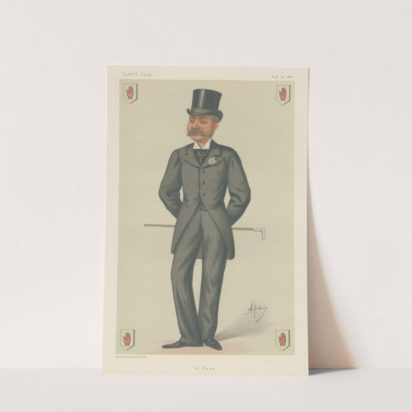 Politicians – ‘of Newe’. Sir Charles John Forbes. August 14, 1880 (1880) by Carlo Pellegrini