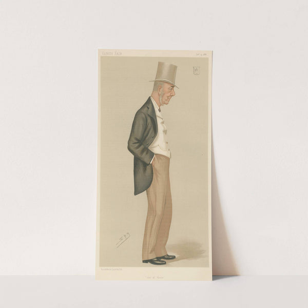 Politicians – ‘One of those’. Sir Walter Barttelot Bartte-lot. Oct 23, 1886 (1886) by Leslie Matthew Ward