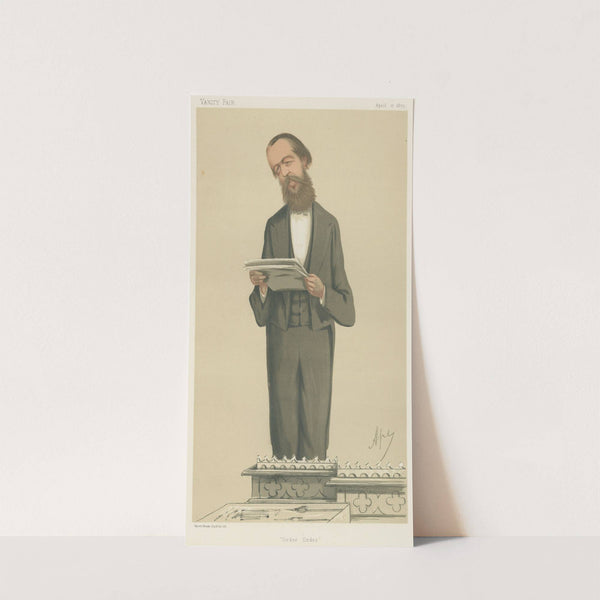 Politicians – ‘Order, Order’. Mr. Henry Cecil Raikes. 17 April 1875 (1875) by Carlo Pellegrini