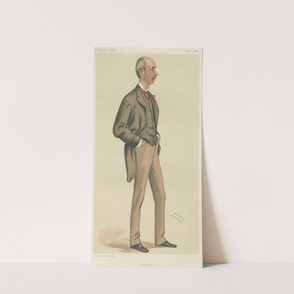 Politicians – ‘Ordinance’. The Hon. Henry Robert Brand. March 15, 1884 (1884) by Leslie Matthew Ward