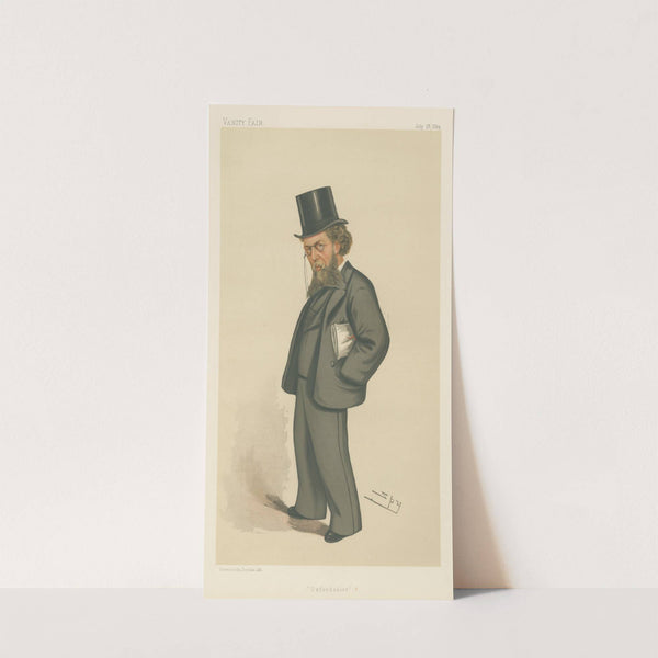 Politicians – ‘Oxfordshire’. Mr. William Cornwallis Cartwright. July 19, 1884 (1884) by Leslie Matthew Ward