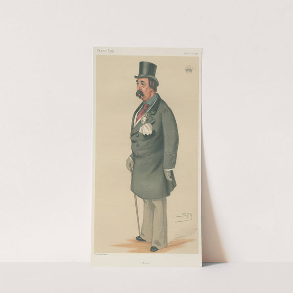 Politicians – ‘Port’. The Earl of Portarlington. 24 August 1878 (1878) by Leslie Matthew Ward