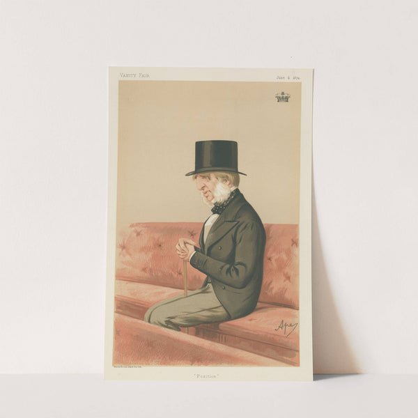 Politicians – ‘Positions’. The Duke of Devonshire. June 6, 1874 (1874) by Carlo Pellegrini