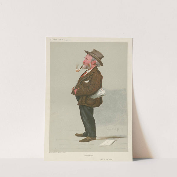 Politicians – ‘Queen Hardie’. Mr. J. Keir Hardie. c.1906 (1906) by Leslie Matthew Ward