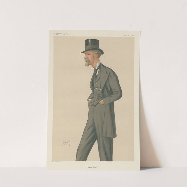 Politicians – ‘South Wilts’. The Viscout Folkestone. July 3, 1880 (1880) by Carlo Pellegrini