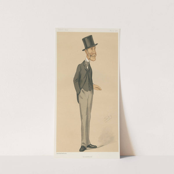 Politicians – ‘Southwark’. Mr. Marcus Beresford. May 13, 1876 (1876) by Leslie Matthew Ward