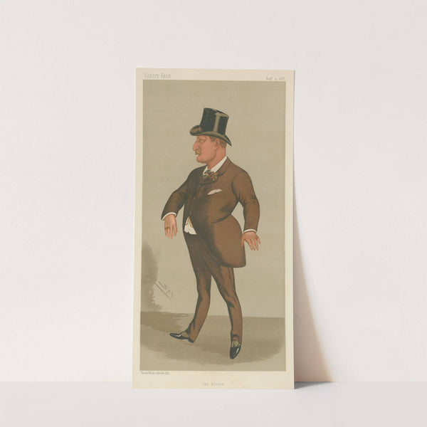 Politicians – ‘the blister’. Mr. Charles Kearns Deane Tanner. 4 August 1888 (1888) by Leslie Matthew Ward