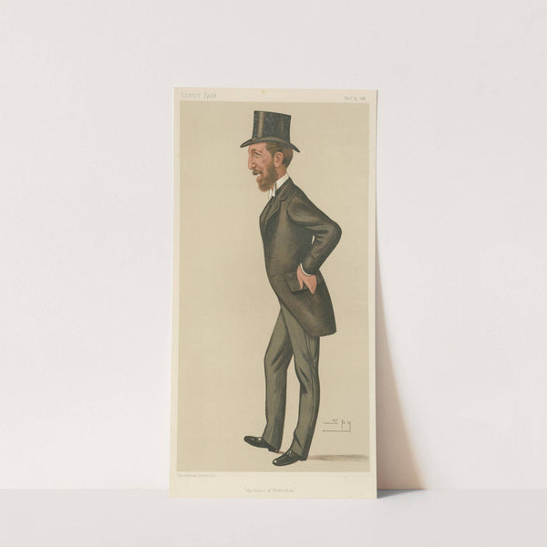 Politicians – ‘the brains of obstruction’. Mr. John O’Conner Power. 25 December 1886 (1886) by Leslie Matthew Ward