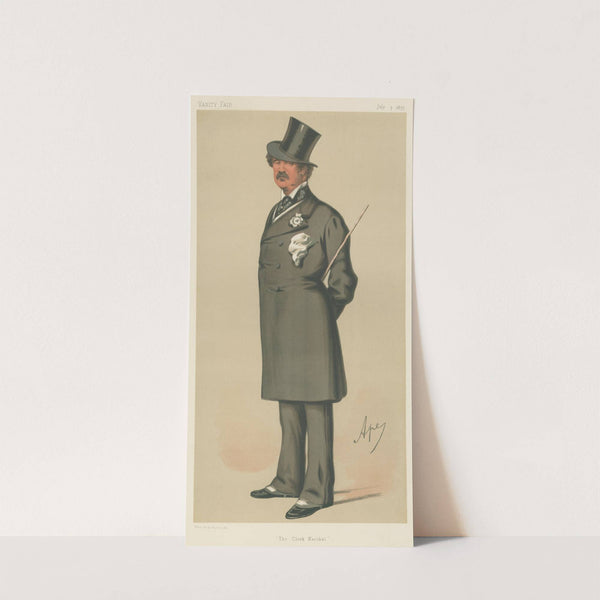 Politicians – ‘The Clerk Marshall.’ Major-Gen. Lord Alfred Henry Paget. 3 June 1875 (1875) by Carlo Pellegrini