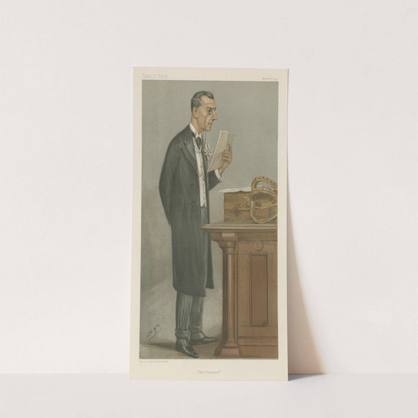 Politicians; ‘The Colonies’, Mr. Joseph Chamberlain, March 7, 1901 (1901) by Leslie Matthew Ward
