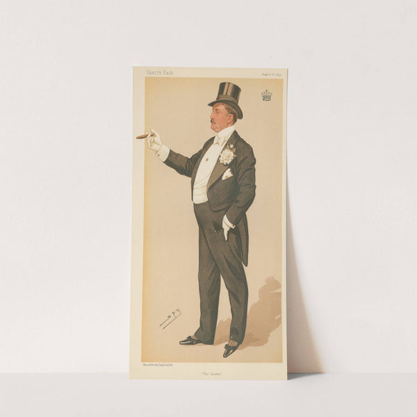 Politicians – ‘The Dasher’. The Earl of Portarlington. 18 August 1894 (1894) by Leslie Matthew Ward