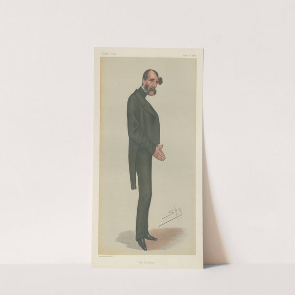 Politicians – ‘The Dowager’. The Rt. Hon. Lord Claud Hamilton. March 10, 1877 (1877) by Leslie Matthew Ward