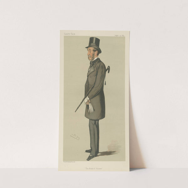 Politicians – ‘The Friend of Pélissier’. General the Hon. St. George Gerald Foley. August 25, 1883 (1883) by Leslie Matthew Ward