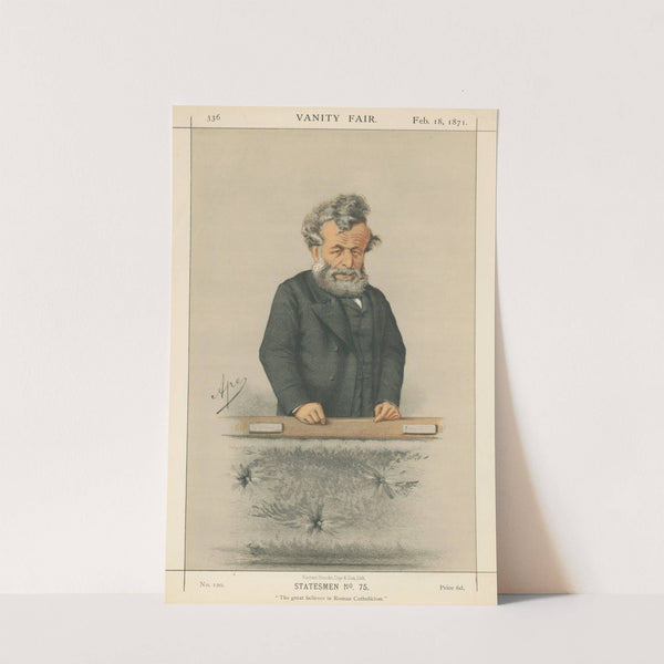 Politicians – ‘The Great Believer in Roman Catholicism.’ Mr. George Hammond Whalley. 18 February 1871 (1871) by Carlo Pellegrini