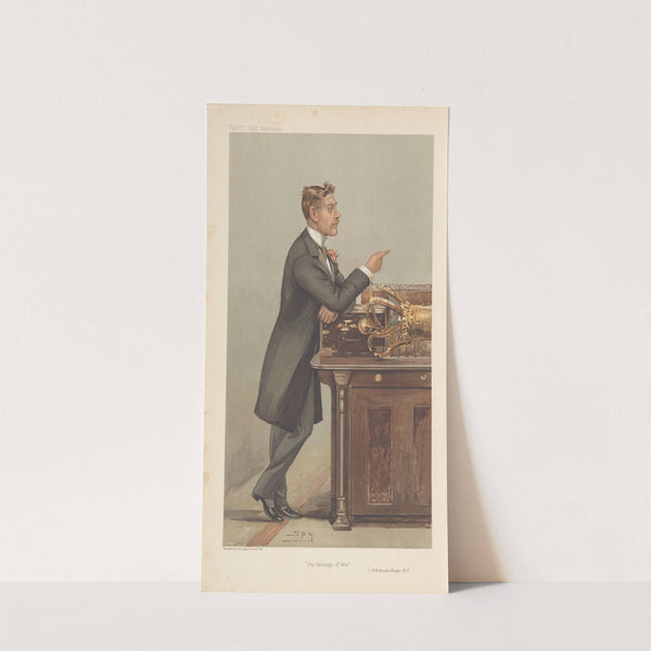 Politicians – ‘The Heritage of Wol’. The Rt. Hon. H.O. Armold-Forester. April 24 1905 (1905) by Leslie Matthew Ward