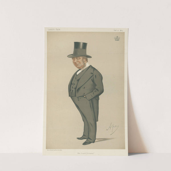 Politicians – ‘The Lord Dictator’. Lord Redesdale. 27 February 1875 (1875) by Carlo Pellegrini