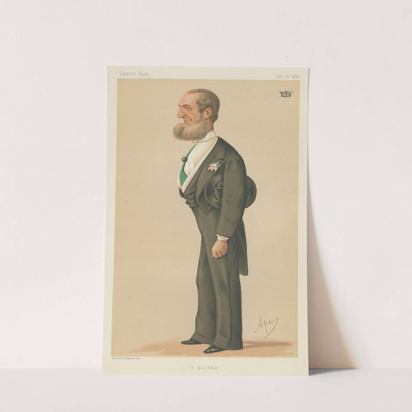 Politicians – ‘The Marquis D’Azeglio’. June 20, 1874 (1874) by Carlo Pellegrini