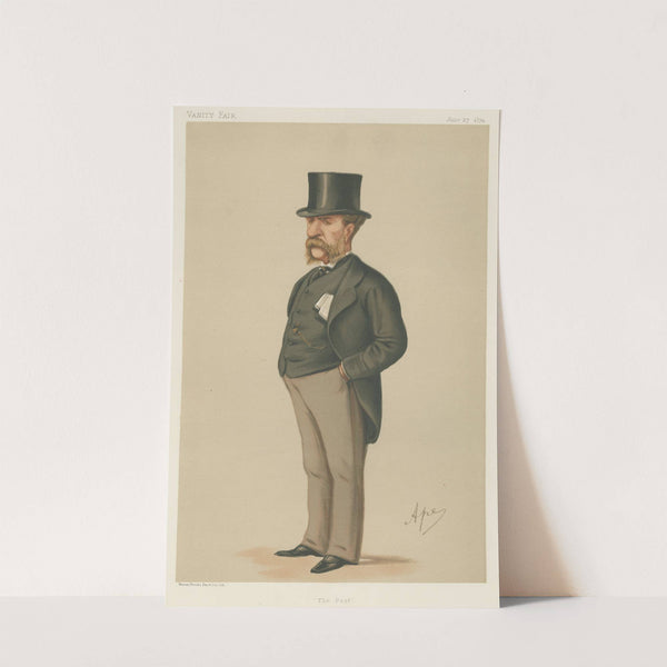 Politicians; ‘The Past’, The Right Hon. William Patrick Adam, June 27, 1874 (1874) by Carlo Pellegrini