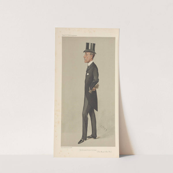 Politicians – ‘The Princess’s Private Secretary’. Hon. Alexander Nelson Hood. 25 October 1905 (1905) by Leslie Matthew Ward