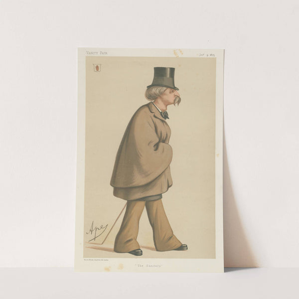 Politicians – ‘The Sanitary’. Sir William Augustus Fraser. January 9, 1875 (1875) by Carlo Pellegrini