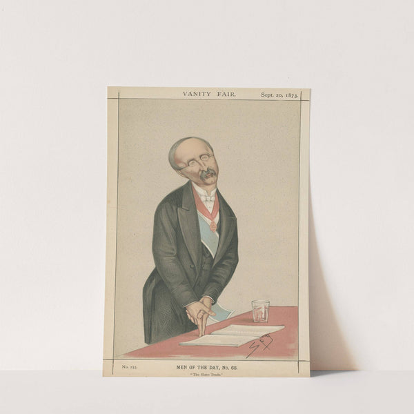 Politicians – ‘The Slave Trade’. Sir Henry Bartle Edward Frere. September 20, 1873 (1873) by Leslie Matthew Ward