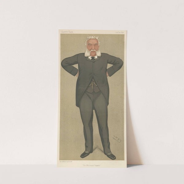 Politicians – ‘The Whitehead Torpedo’. Mr. John William MaClure. 22 October 1892 (1892) by Leslie Matthew Ward