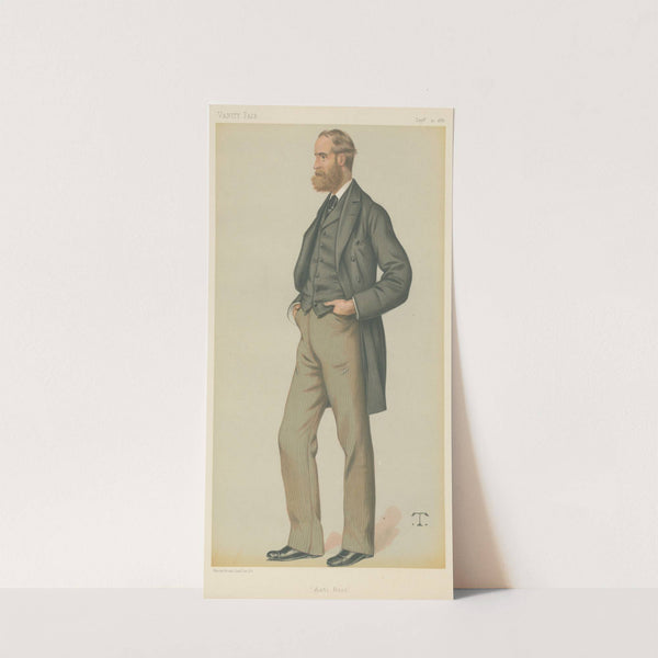 Politicians – Vanity Fair. ‘Anti-Rent’. Mr. Charles Stewart Parnell. 11 September 1880 (1880) by Théobald Chartran