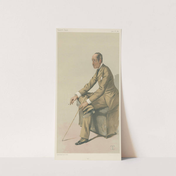 Politicians – Vanity Fair – ‘B’. The Marquis of Blandford. June 18, 1881 (1881) by Théobald Chartran